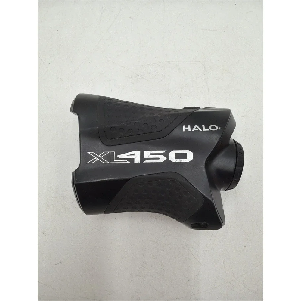 Halo XL450 Rangefinder Black Plastic Tested Missing Battery Cover